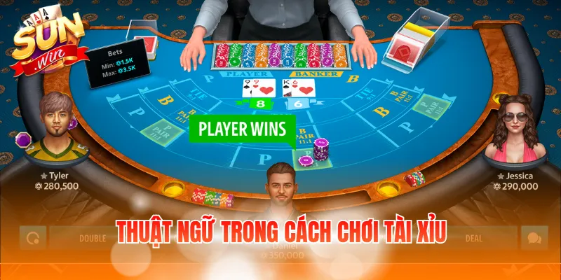 Thuật ngữ trong cách chơi tài xỉu